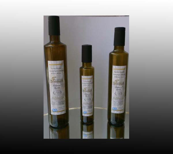 Γυάλινες φιάλες τύπου DORICA